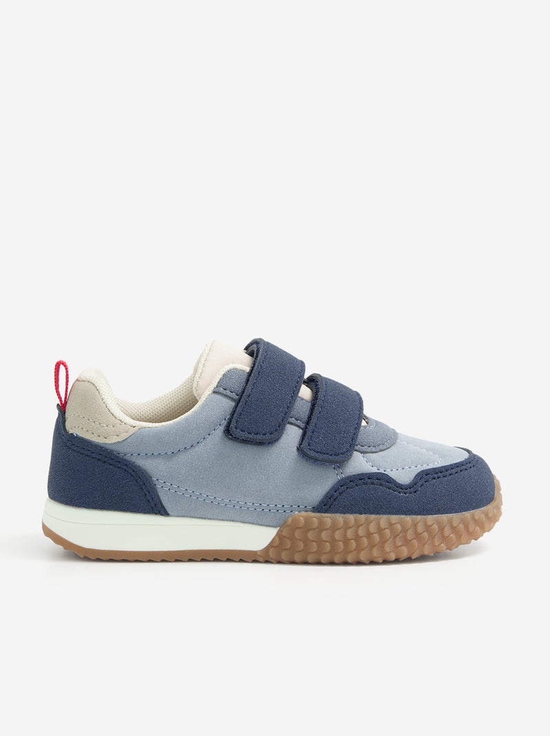 Velcro Fastening Sneakers Blue - Kiabi