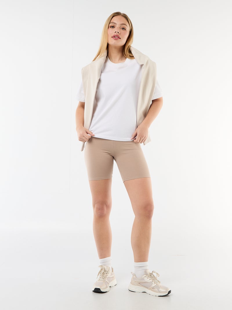 Velo-Shorts Beige - Kiabi