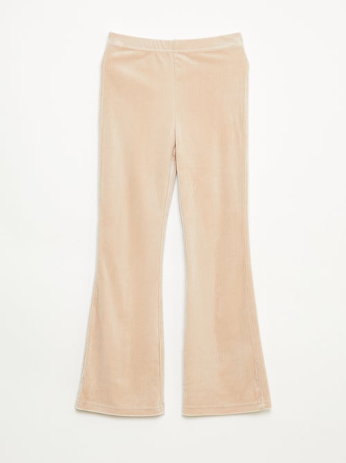 Velour T-shirt + Pants Set - 2 pieces - Kiabi