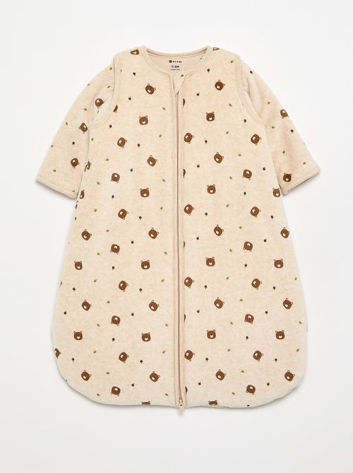 Velvet Baby Sleep Bag - Kiabi