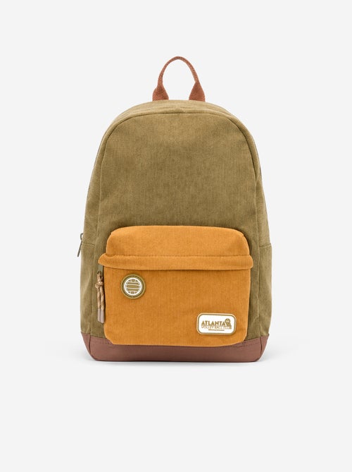 Velvet-effect backpack - Kiabi