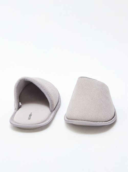 Velvet Mule Slippers - Kiabi