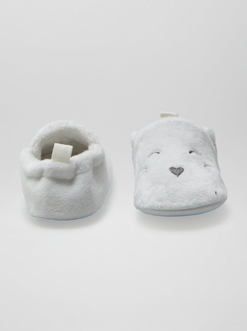 Velvet Slippers - Kiabi