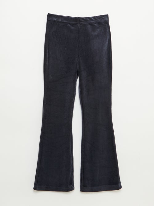 Velvet T-shirt + Trousers Set - 2 pieces - Kiabi