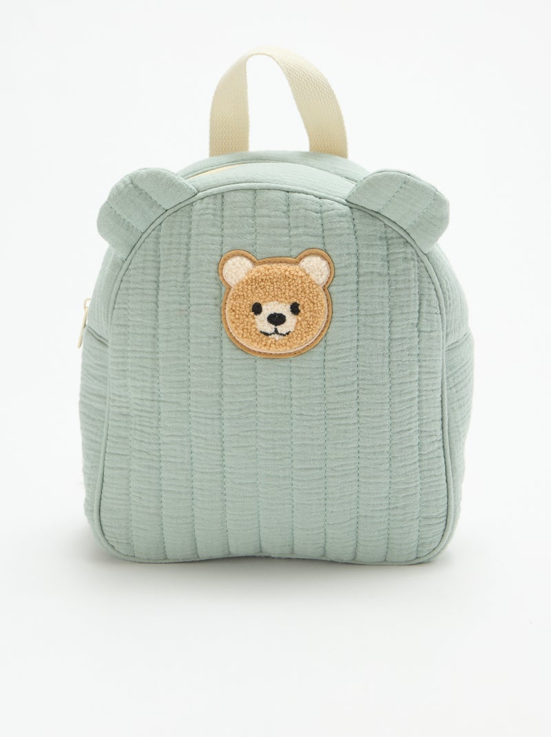 Verspielter Bären-Rucksack Blau - Kiabi