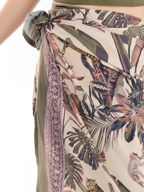 Verspielter Print-Pareo - Kiabi Verspielter Print-Pareo - Kiabi