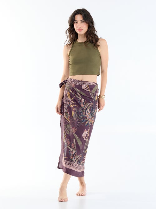 Verspielter Print-Pareo - Kiabi Verspielter Print-Pareo - Kiabi
