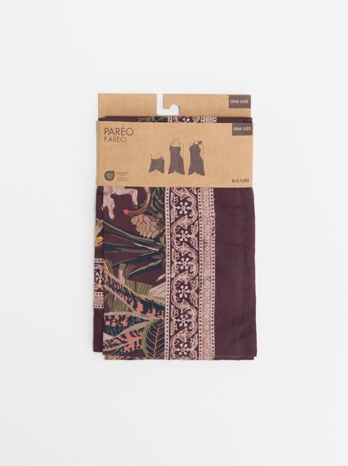 Verspielter Print-Pareo - Kiabi Verspielter Print-Pareo - Kiabi