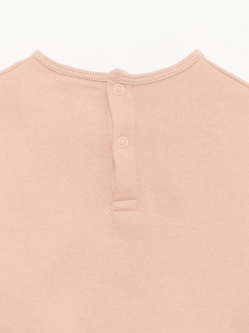 Verspieltes Sweatshirt- und Jogginghosen-Set - Kiabi