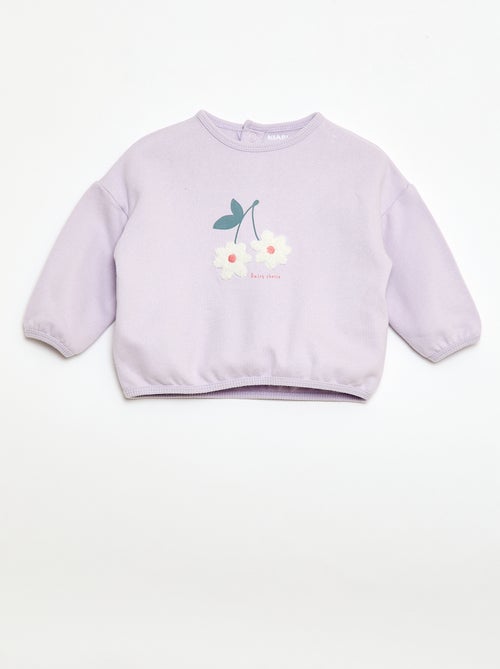Verspieltes Sweatshirt- und Jogginghosen-Set - Kiabi