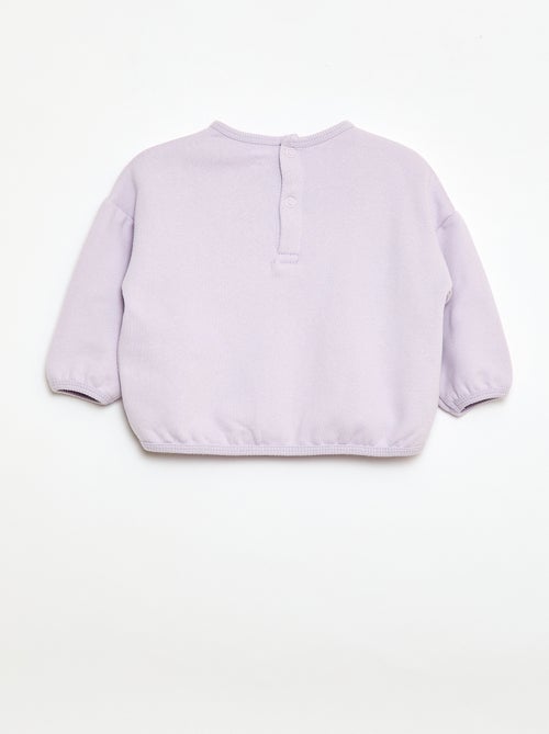 Verspieltes Sweatshirt- und Jogginghosen-Set - Kiabi