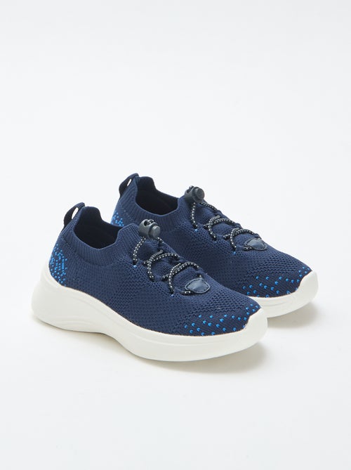 Verstellbare Flyknit-Sneakers mit Stopper - Kiabi