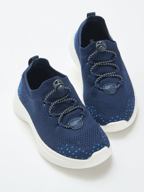 Verstellbare Flyknit-Sneakers mit Stopper - Kiabi