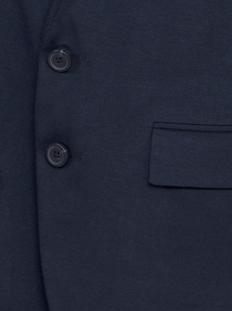 Veste blazer - collection facile à enfiler Bleu - Kiabi