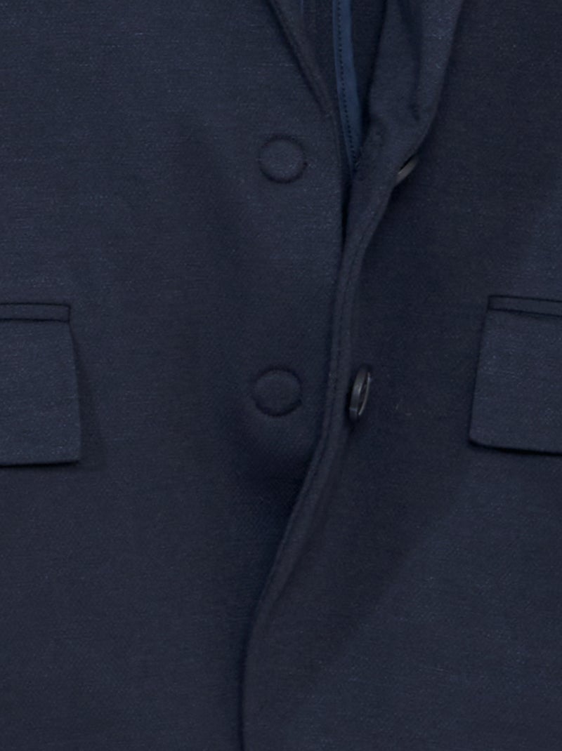 Veste blazer - collection facile à enfiler Bleu - Kiabi