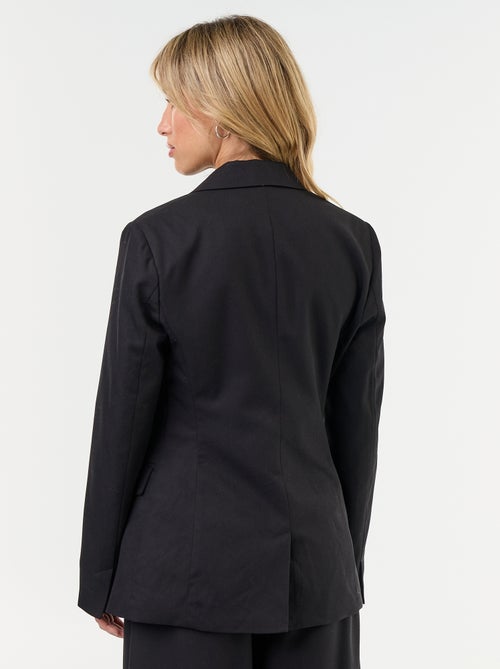 Veste blazer longue - Kiabi