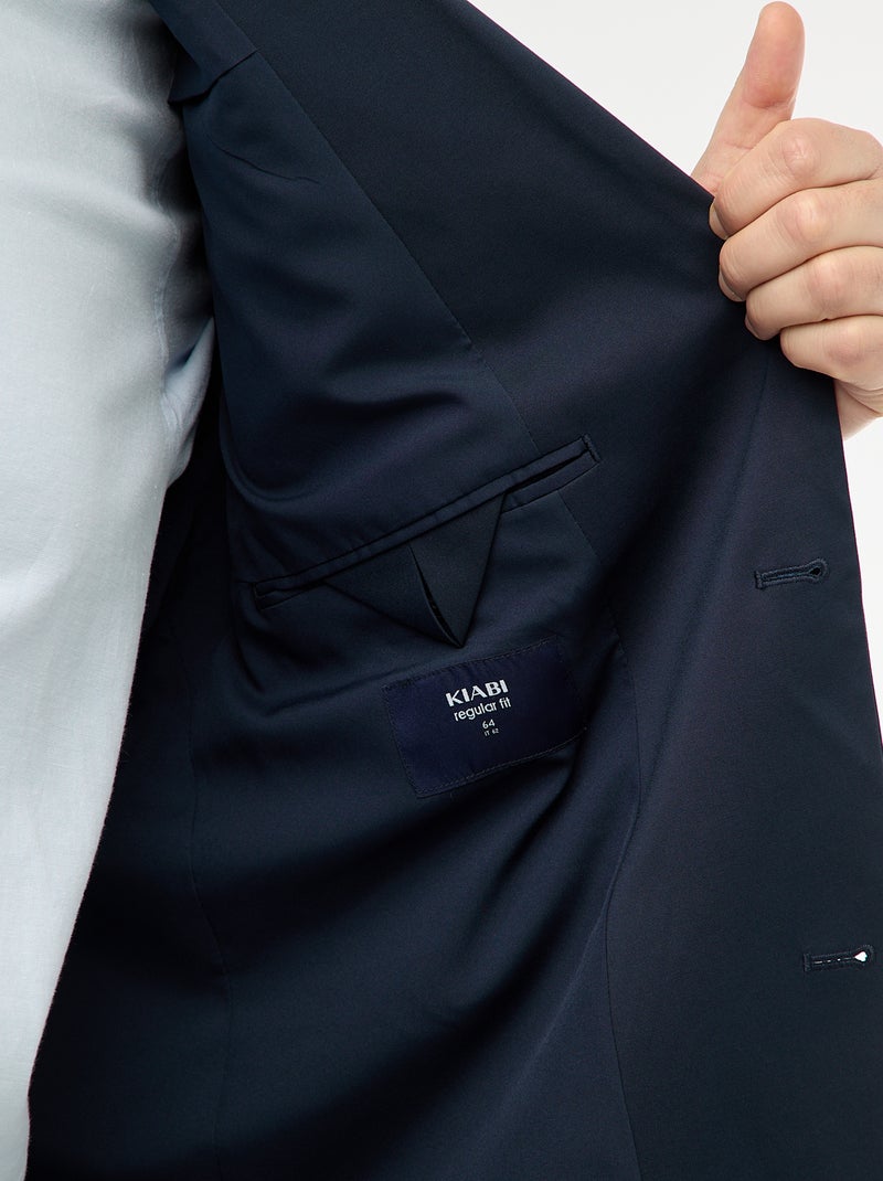 Veste de costume Bleu - Kiabi