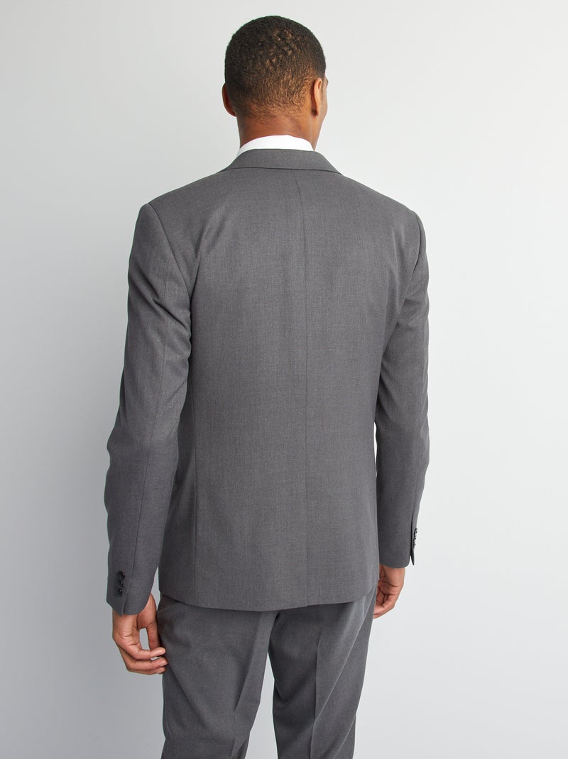 Veste de costume Gris - Kiabi