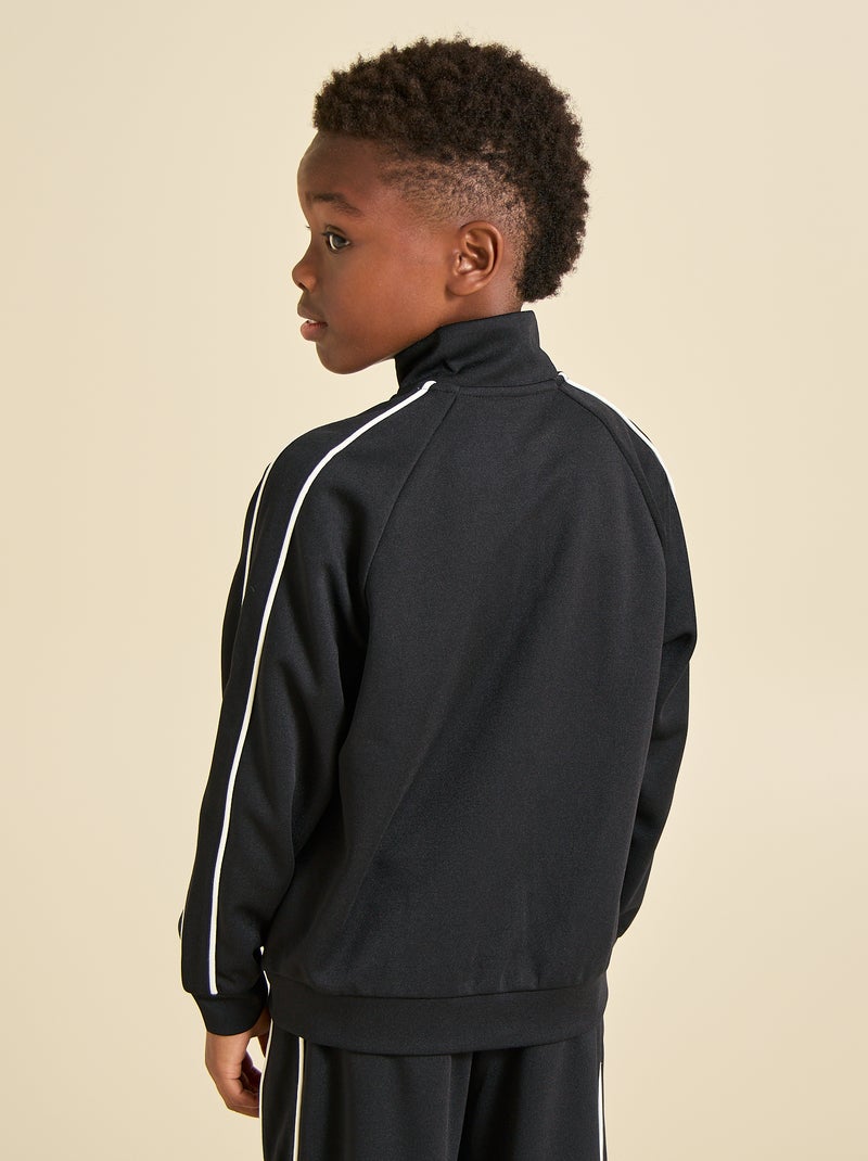 Veste de joggging (ekstract) Noir - Kiabi