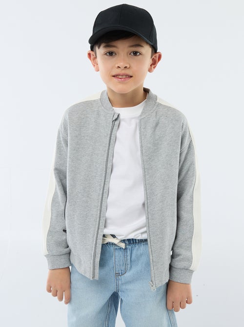 Veste de jogging bicolore - Kiabi