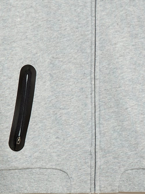 Veste de jogging bicolore - Kiabi