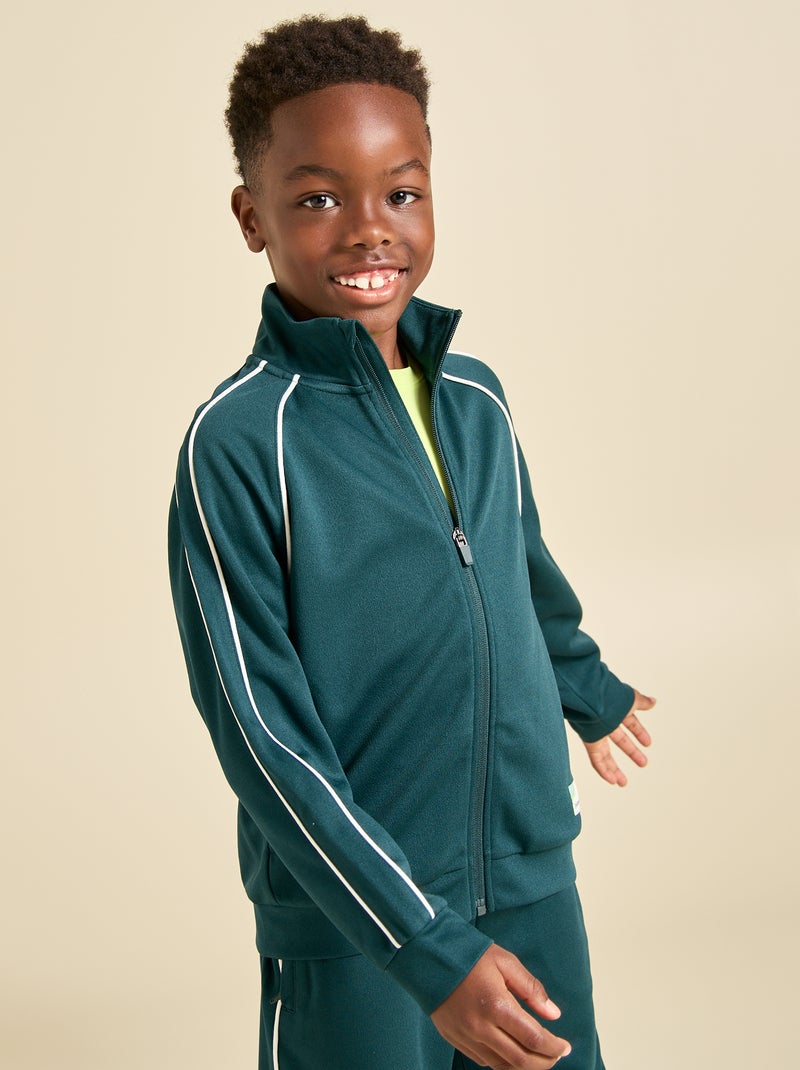 Veste de jogging (ekstract) Vert - Kiabi