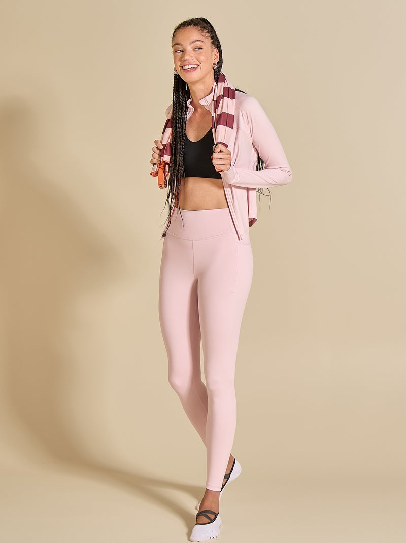 Veste de sport zippée - (ekstract) Rose - Kiabi
