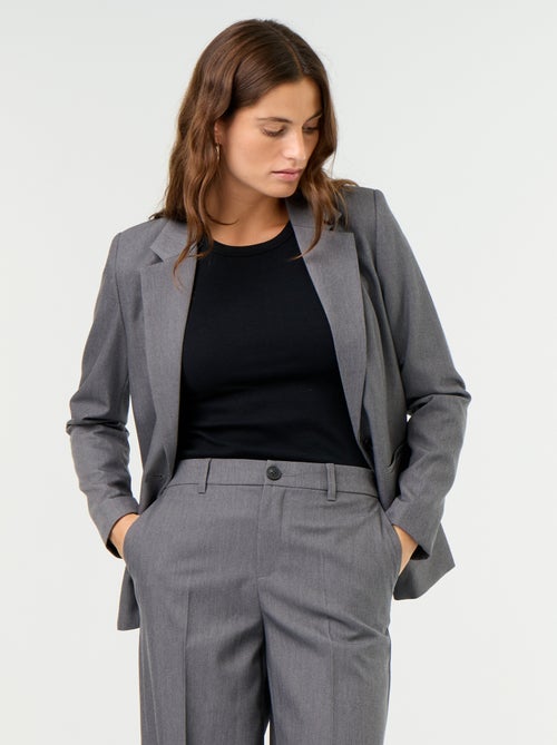 Veste de tailleur à manches longues - Kiabi