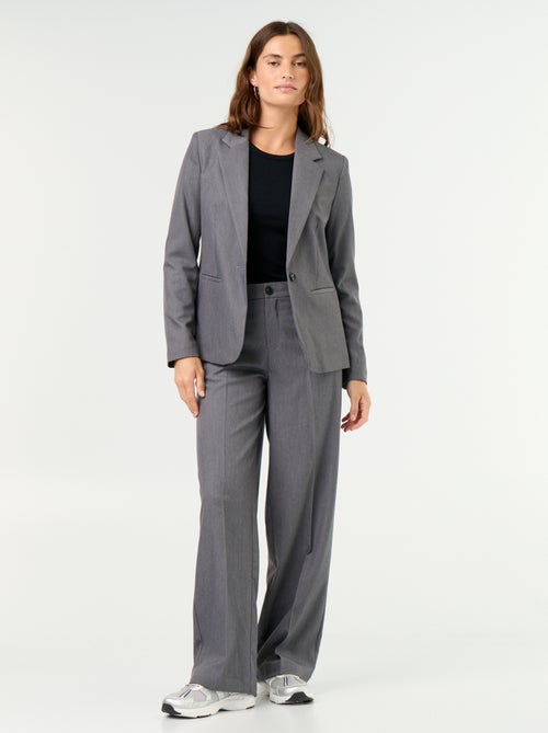 Veste de tailleur à manches longues - Kiabi