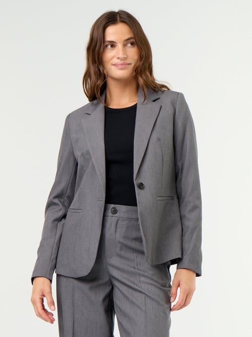 Veste de tailleur à manches longues - Kiabi