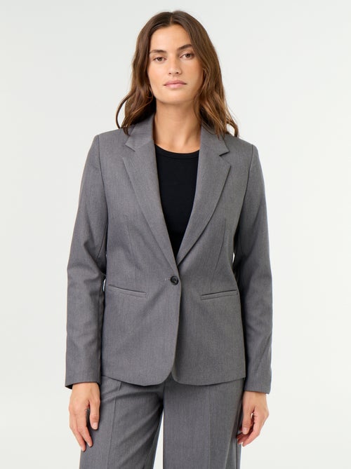 Veste de tailleur à manches longues - Kiabi