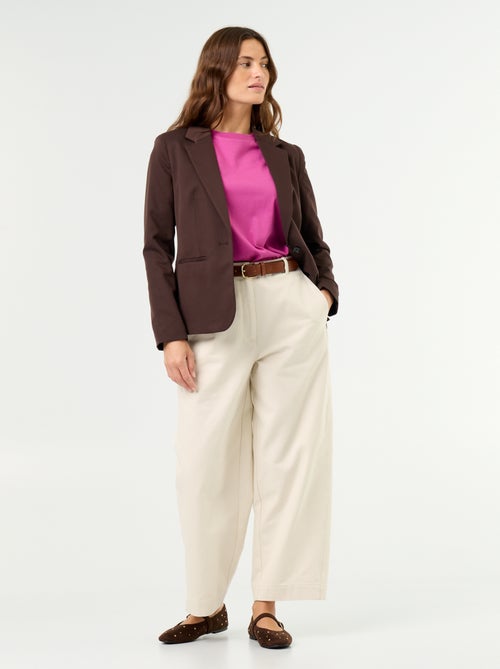Veste de tailleur à manches longues - Kiabi