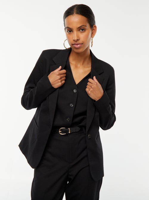 Veste de tailleur Ă manches longues - Kiabi Veste de tailleur Ă manches longues - Kiabi
