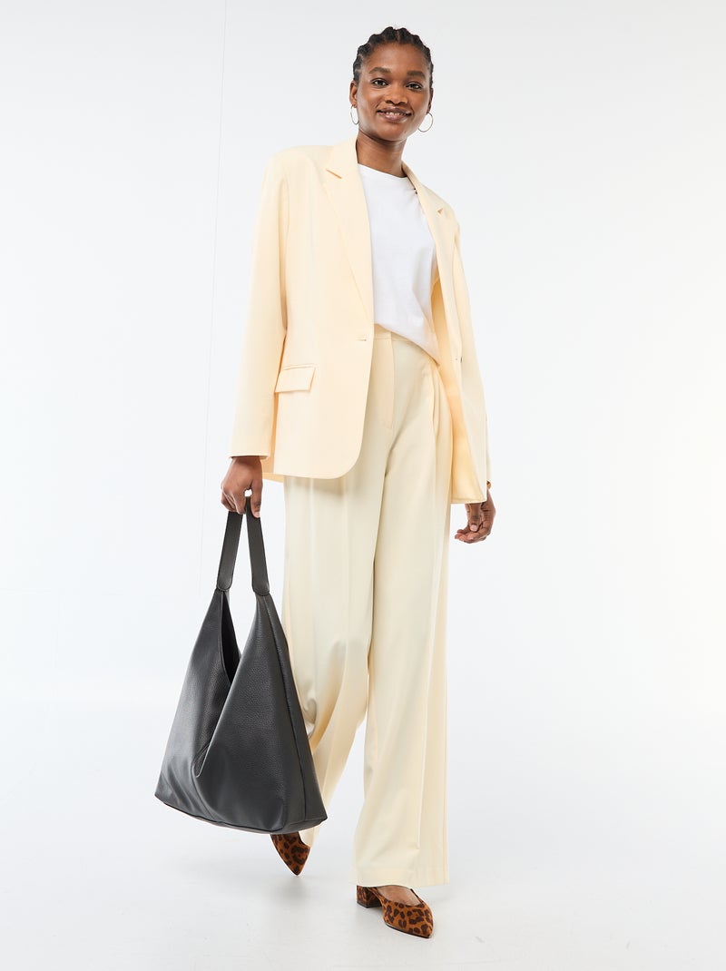 Veste de tailleur Beige - Kiabi