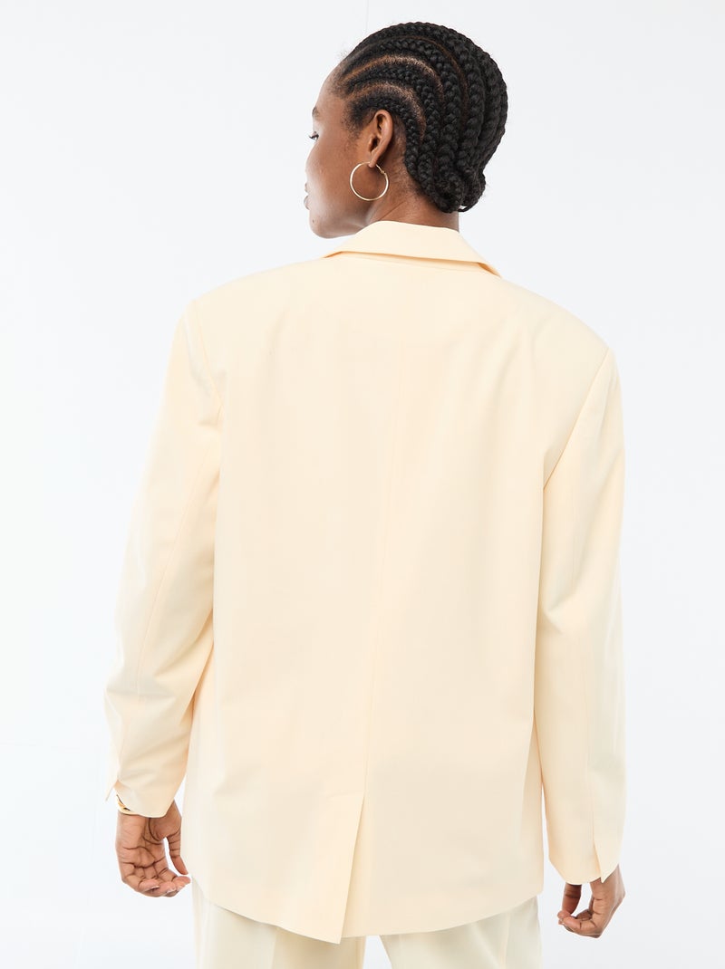 Veste de tailleur Beige - Kiabi
