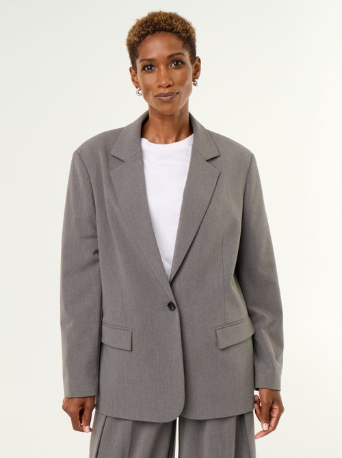 Veste de tailleur longue - Kiabi