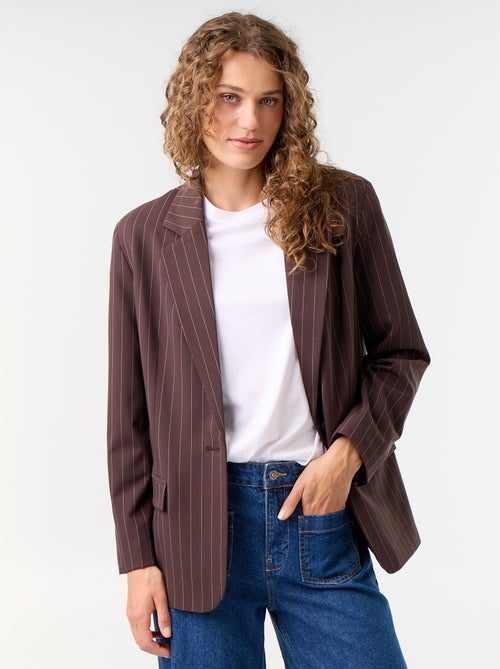 Veste de tailleur longue - Kiabi