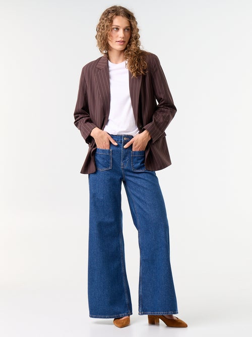 Veste de tailleur longue - Kiabi