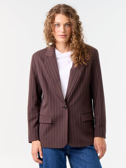 Veste de tailleur longue - Kiabi