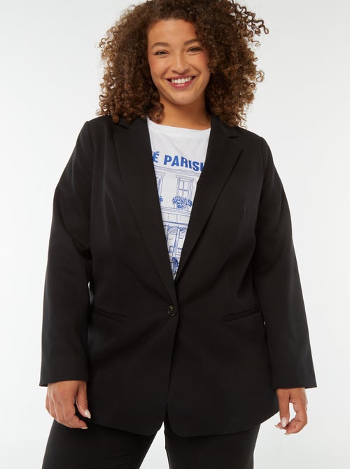 Veste de tailleur longue - Kiabi