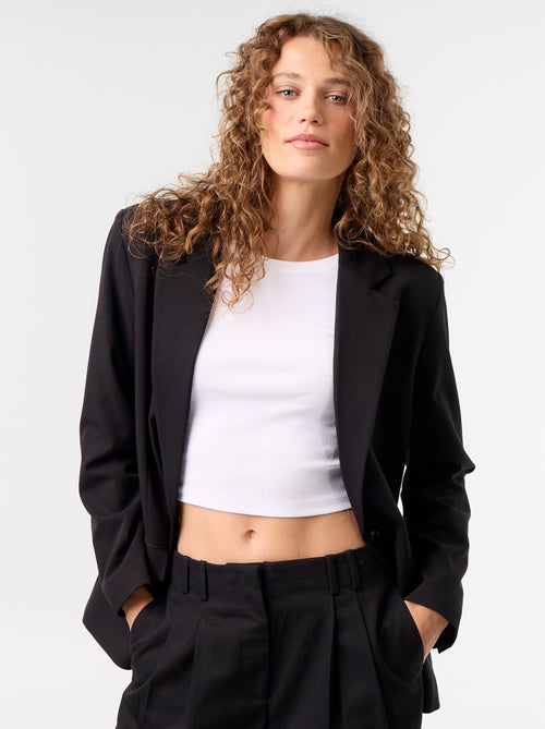 Veste de tailleur longue - Kiabi