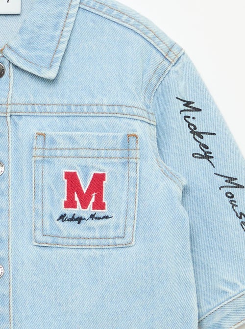Veste en denim imprimé 'Disney' - Kiabi