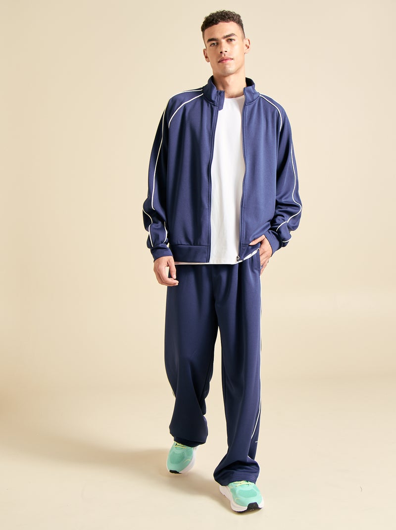 Veste multi-sport zippée - (ekstract) Bleu - Kiabi
