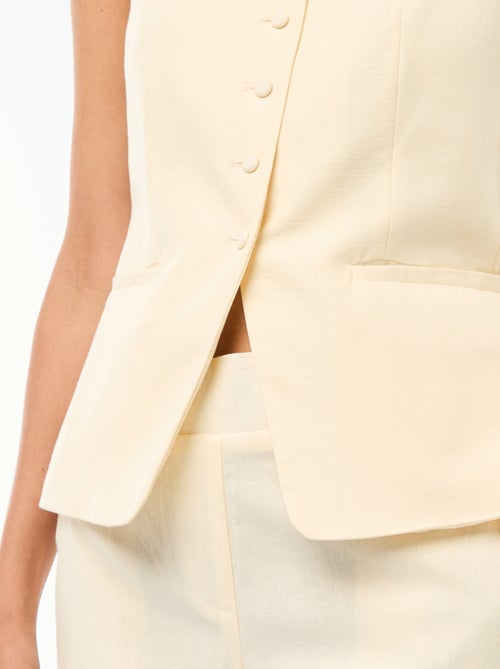 Veste sans manches à bretelles - Kiabi