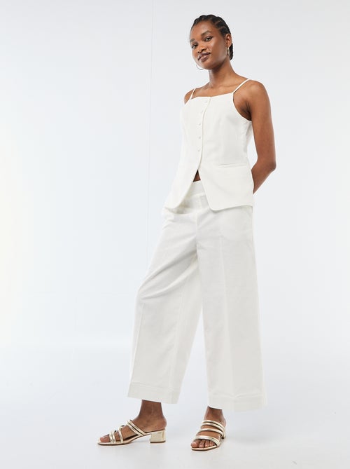 Veste sans manches à bretelles - Kiabi