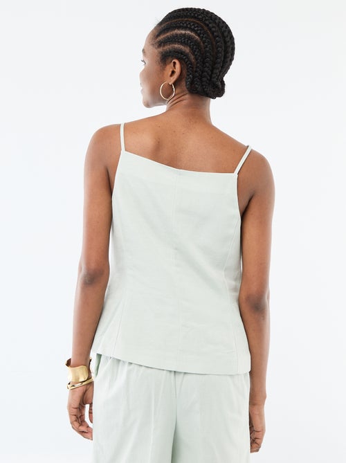 Veste sans manches à bretelles - Kiabi