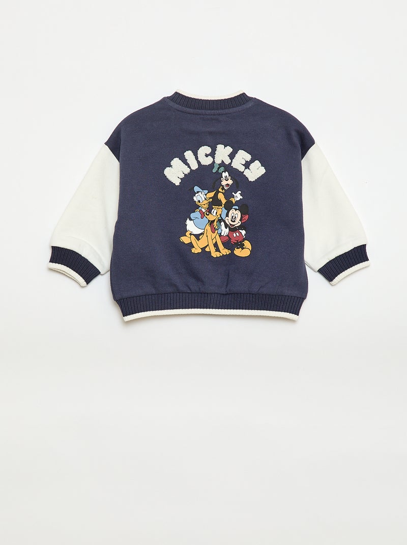 Veste style américain 'Mickey' Bleu - Kiabi