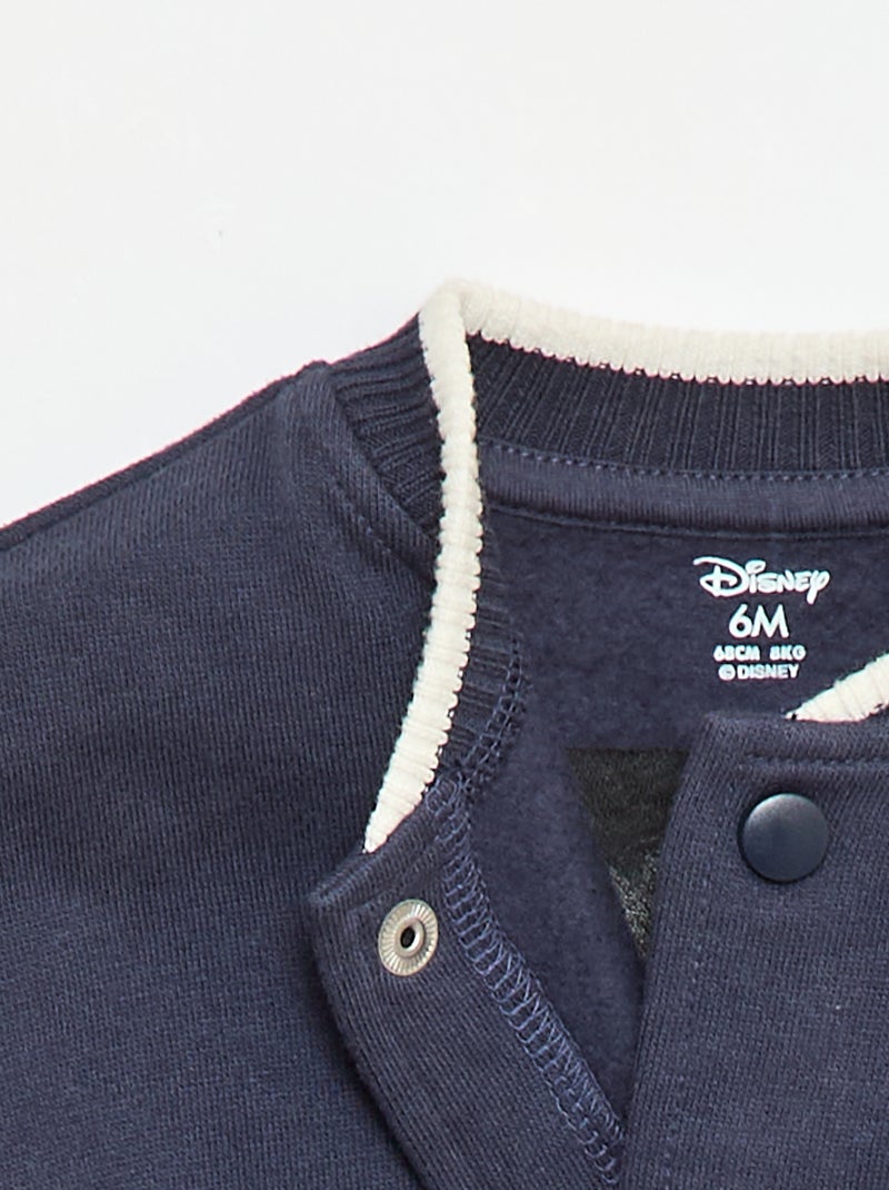 Veste style américain 'Mickey' Bleu - Kiabi