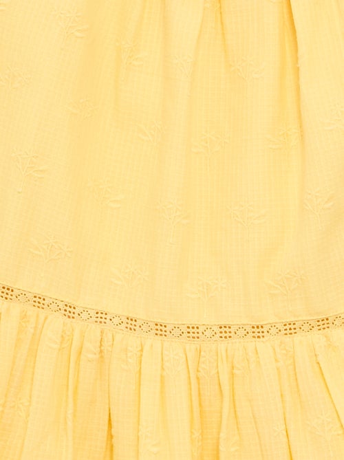 Vestito con spalline sottili non regolabili e ricami - Kiabi Vestito con spalline sottili non regolabili e ricami - Kiabi