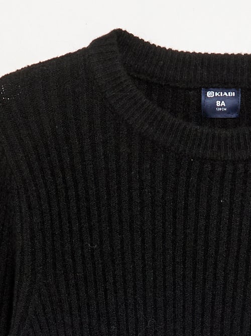 Vestito in maglia a costine a maniche lunghe - Kiabi Vestito in maglia a costine a maniche lunghe - Kiabi